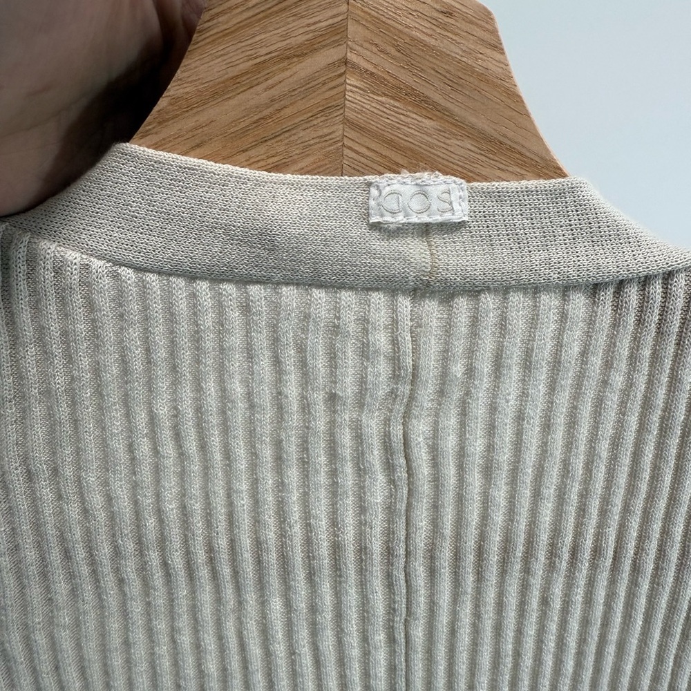 COS Ribbed Cotton-Mix Cardigan - Picture 10 of 12
